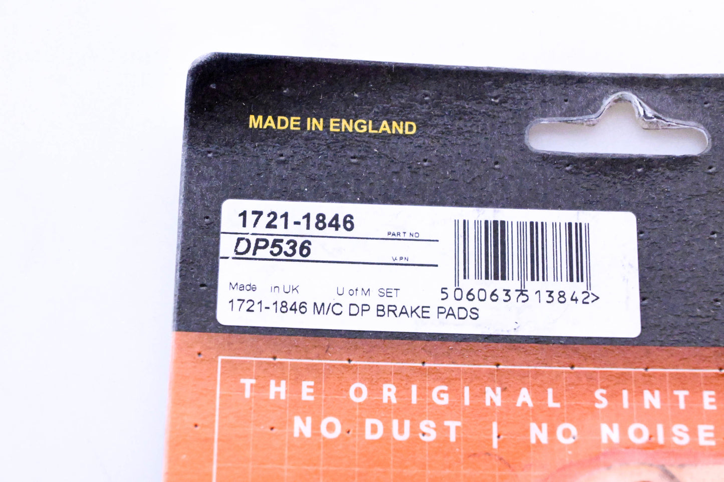 DP Brakes 1721-1846, DP536 Brake Pads NOS