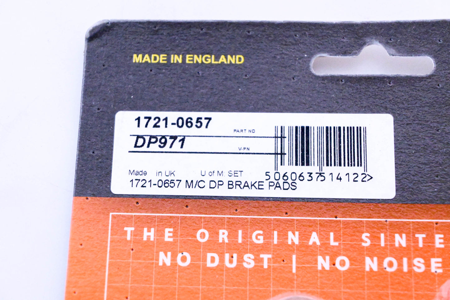 DP Brakes 1721-0657, DP971 Brake Pads NOS