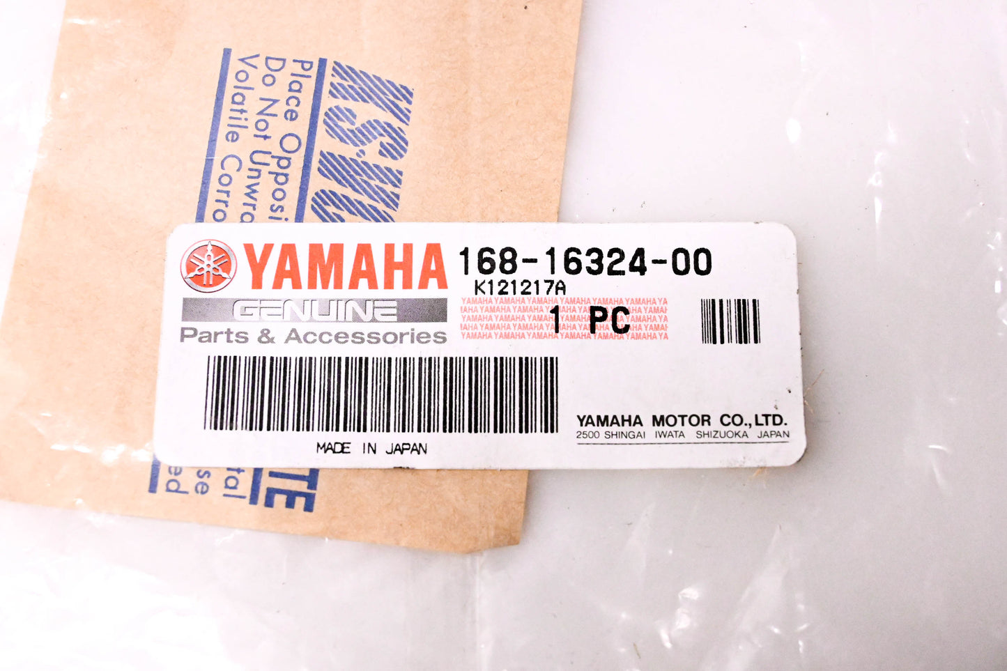 New OEM Yamaha 168-16324-00-00 Clutch Plate NOS