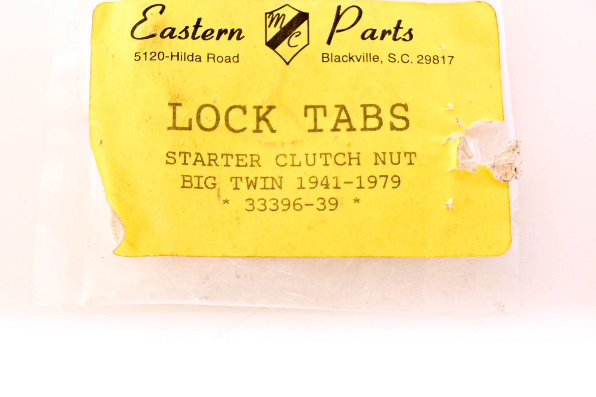 Eastern Parts 33396-39 Starter Clutch Nut Lock Tabs NOS