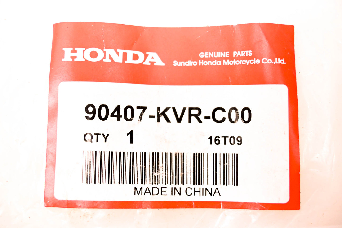 New OEM Honda 90407-KVR-C00 Petcock Drain Gasket NOS