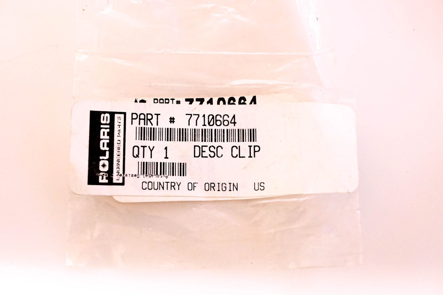 New OEM Polaris 7710664 Spring Ring NOS