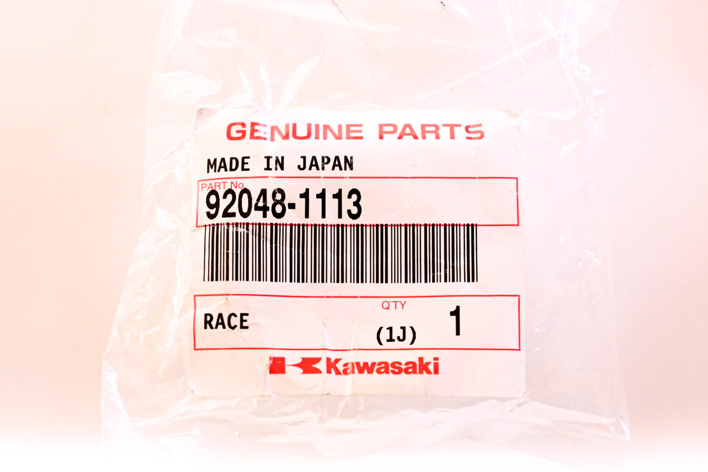 New OEM Kawasaki 92048-1113 Race NOS