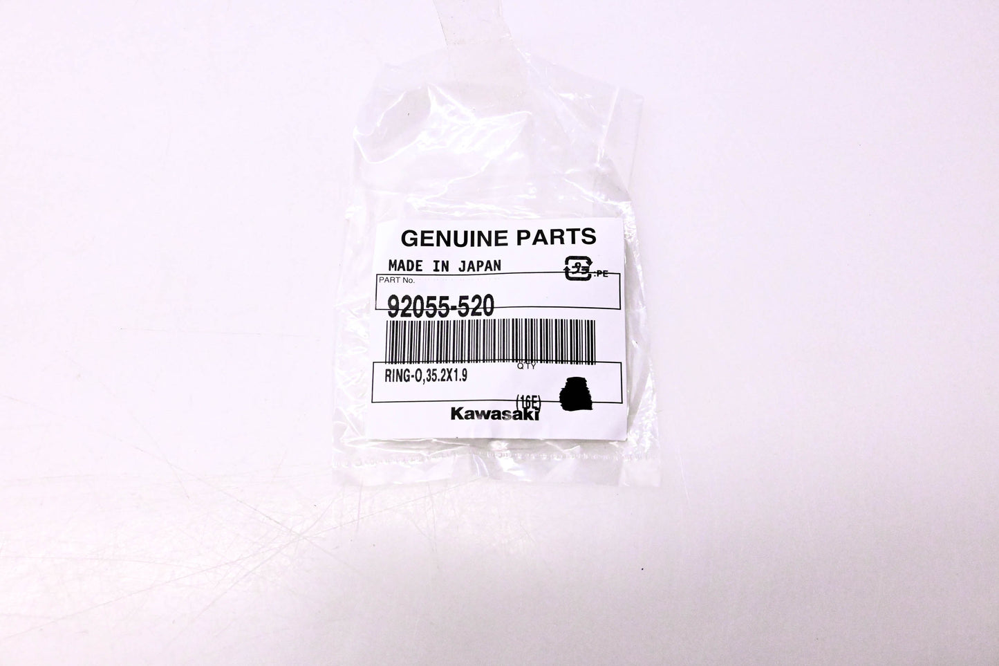 New OEM Kawasaki 92055-520 O-Ring NOS