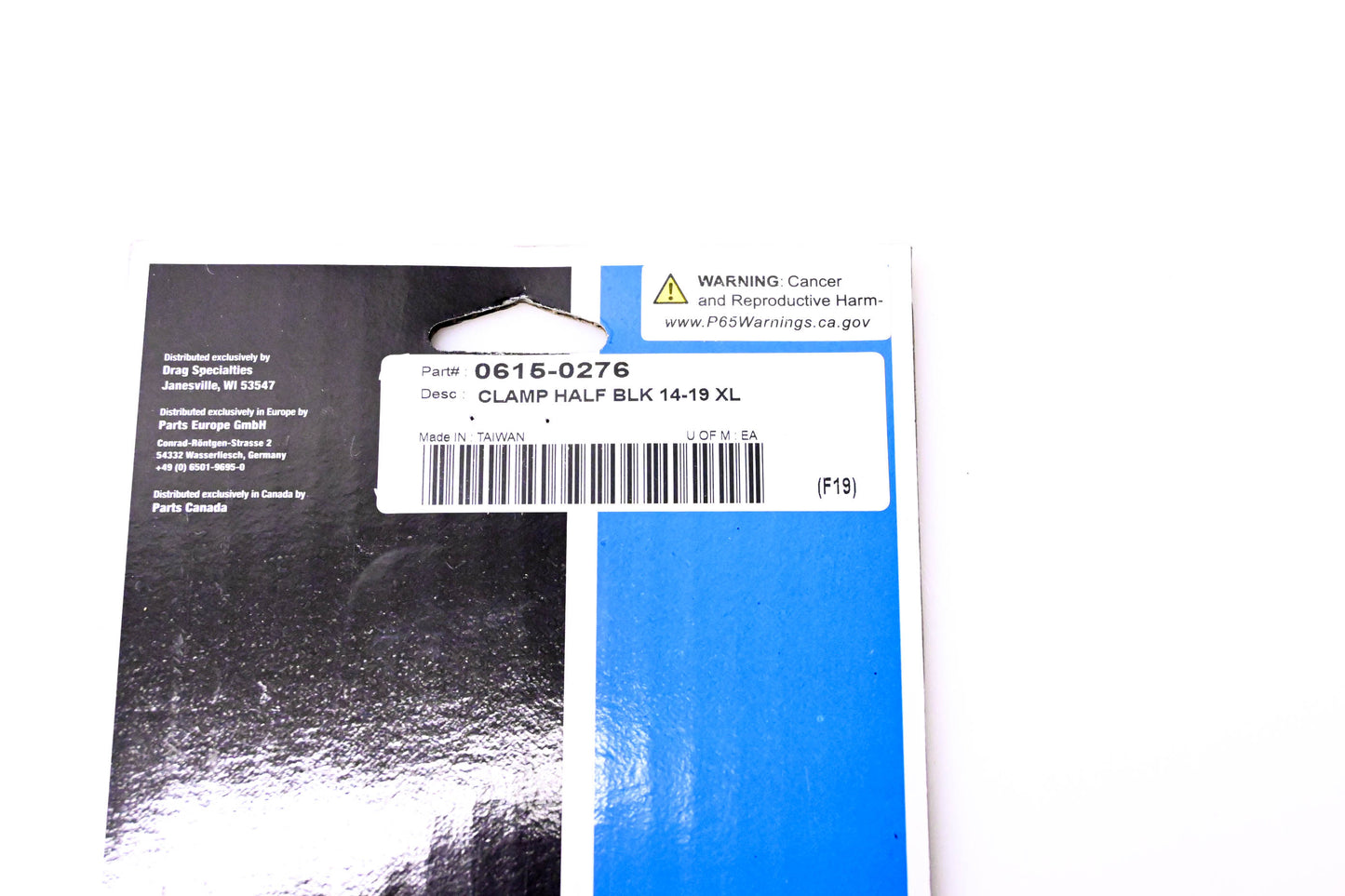 Drag Specialties 0615-0276 Half Clamp NOS