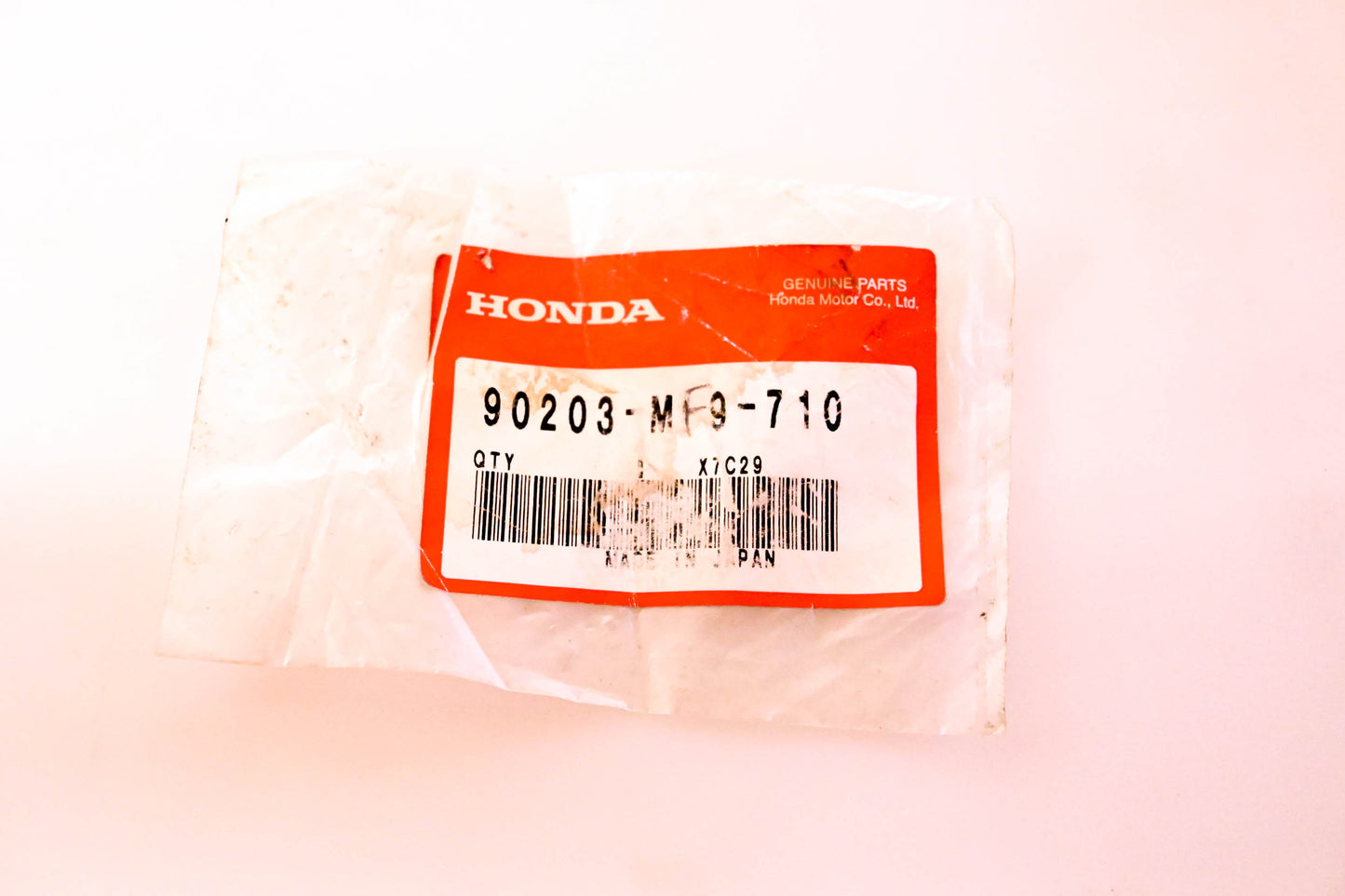 New OEM Honda 90203-MF9-710 Side Stand Nut NOS