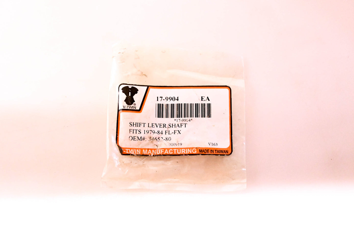 V-Twin 17-9904 Shift Lever Shaft NOS