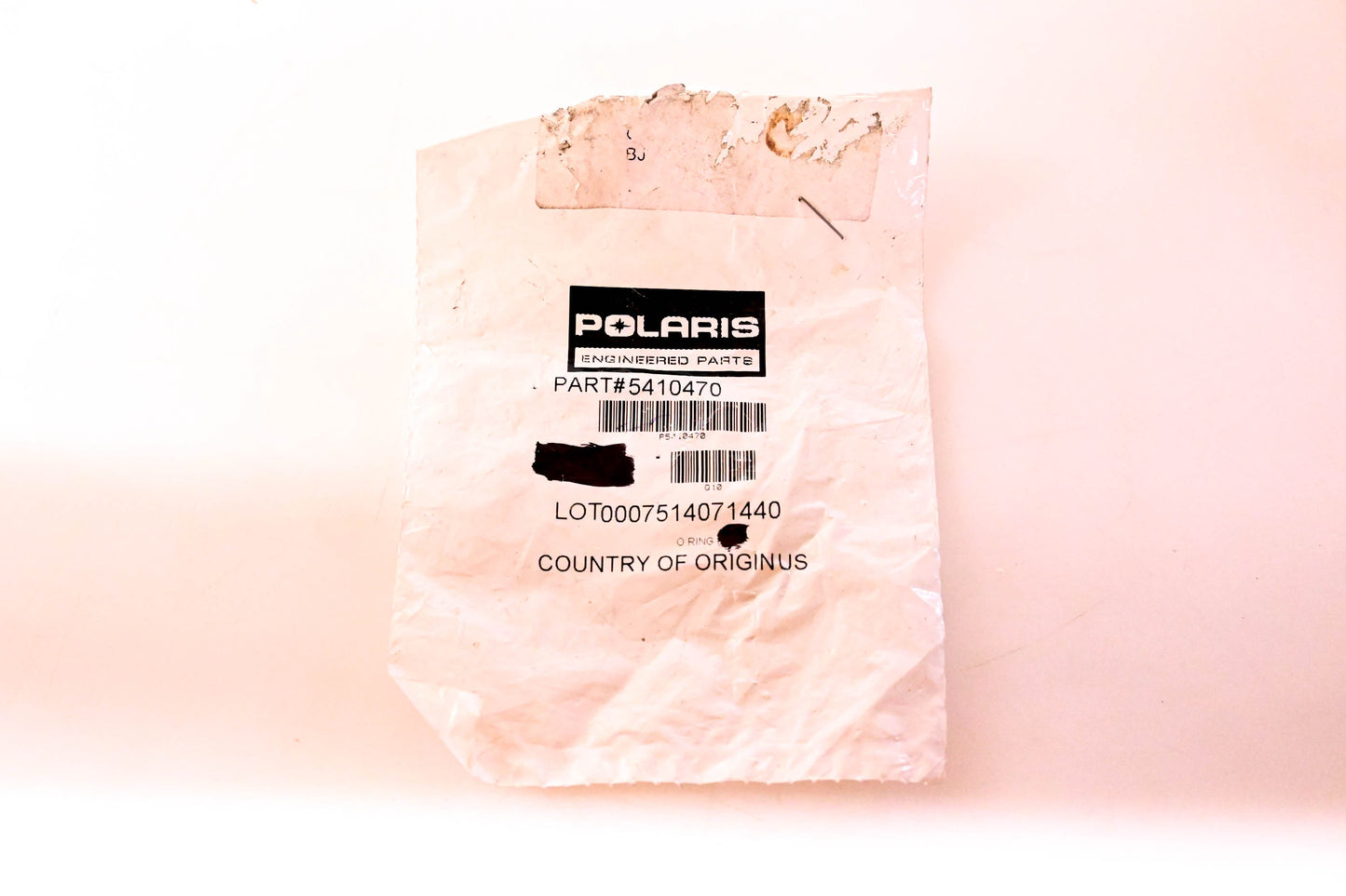 New OEM Polaris 5410470 Hub Cap Cover O-Ring NOS