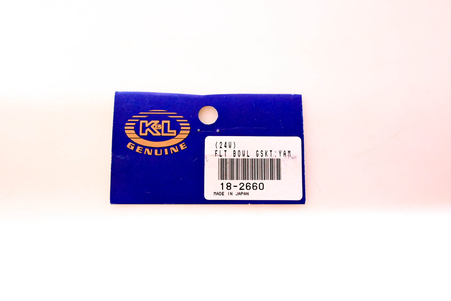 K&L 18-2660 Float Bowl Gasket NOS
