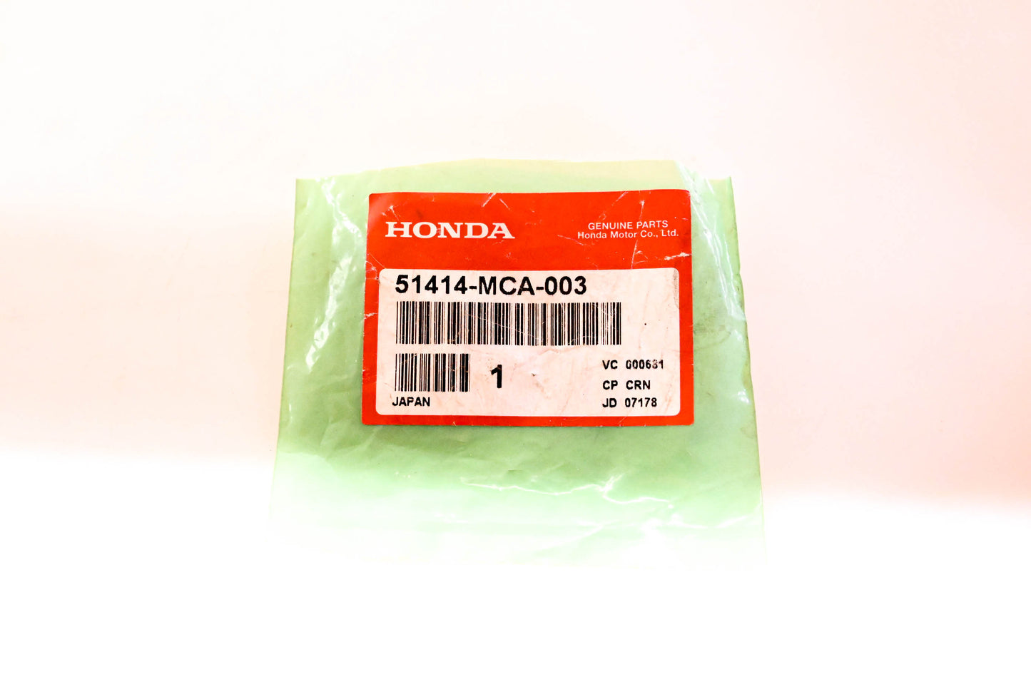 New OEM Honda 51414-MCA-003 Front Fork Guide Bushing NOS