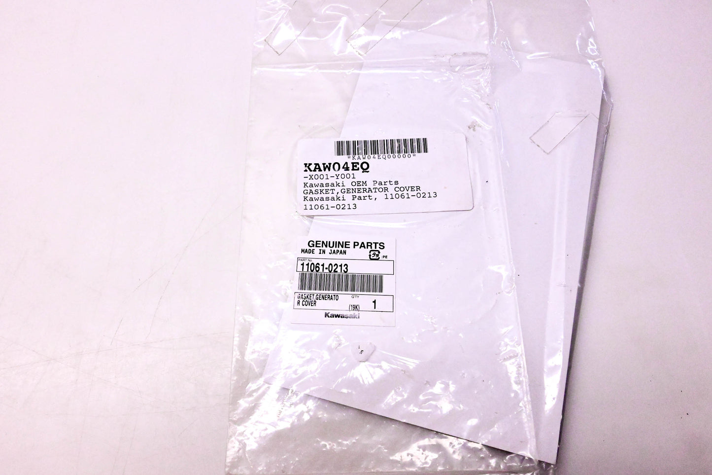 New OEM Kawasaki 11061-0213 Generator Cover Gasket NOS