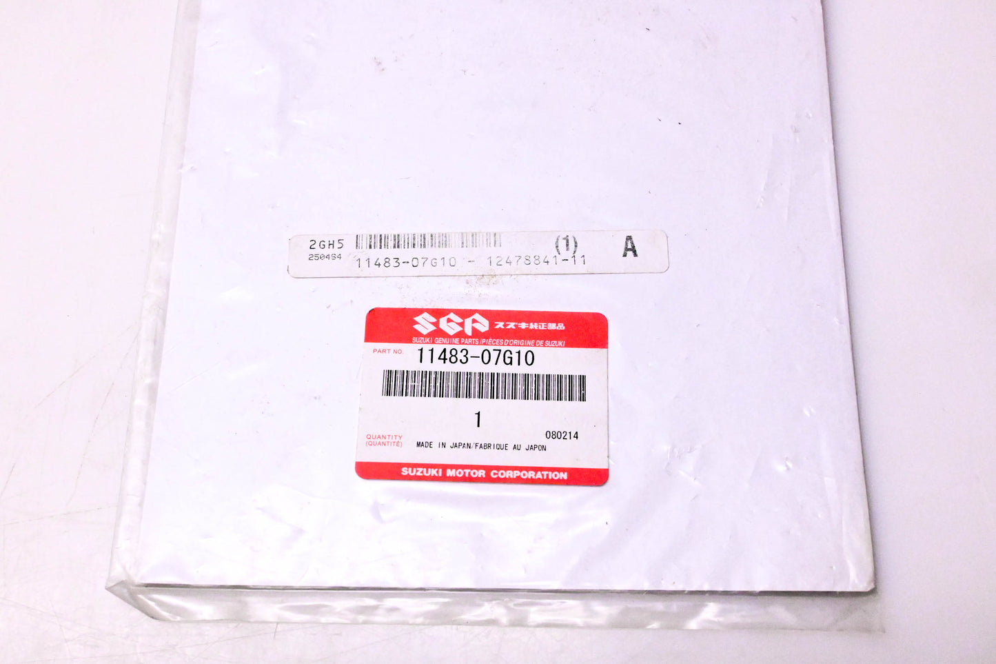 New OEM Suzuki 11483-07G10 Left Crankcase Cover Gasket NOS