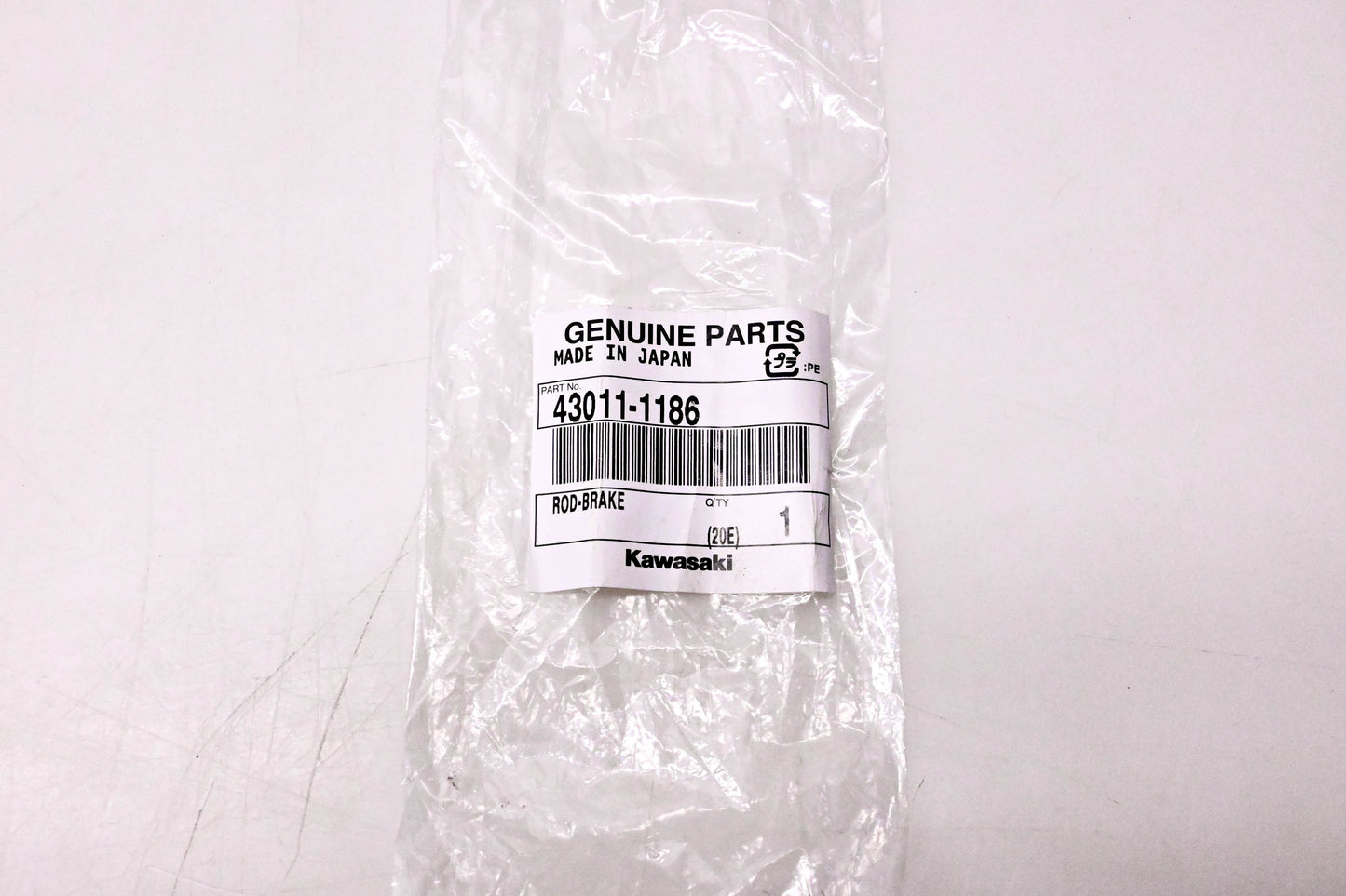 New OEM Kawasaki 43011-1186 Brake Rod NOS