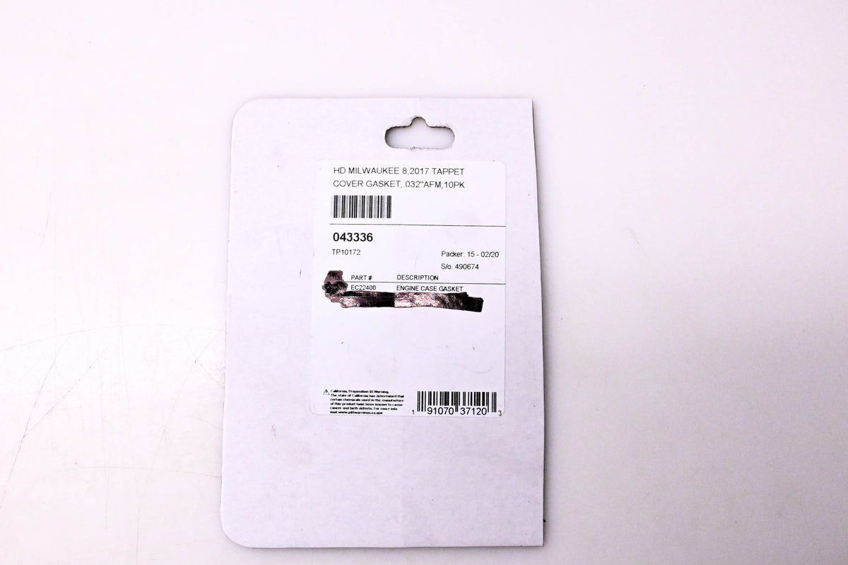 Twin Power 43336, 490674, TP10172 Tappet Cover Gasket NOS