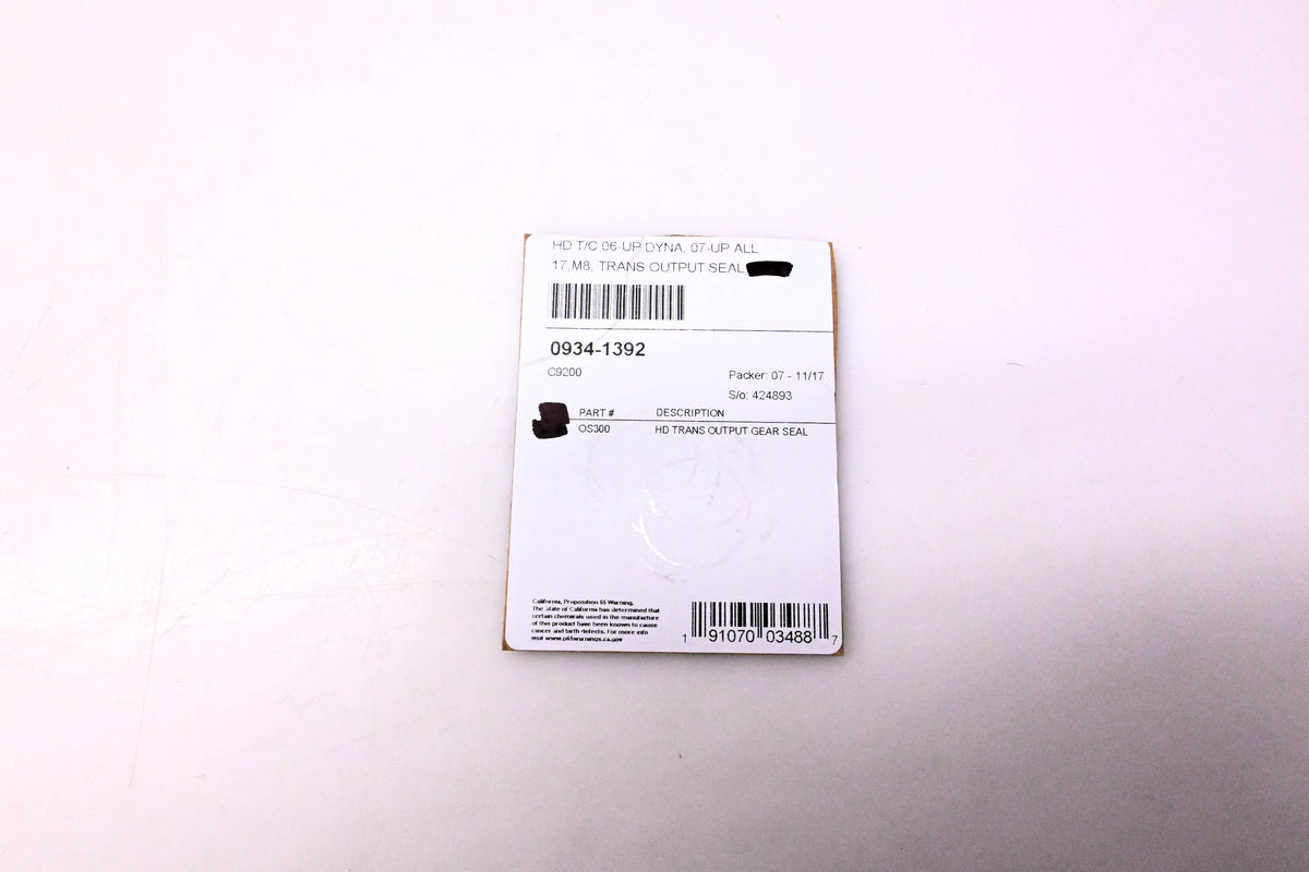Cometic 0934-1392, C9200, 424893 Output Gear Oil Seal NOS