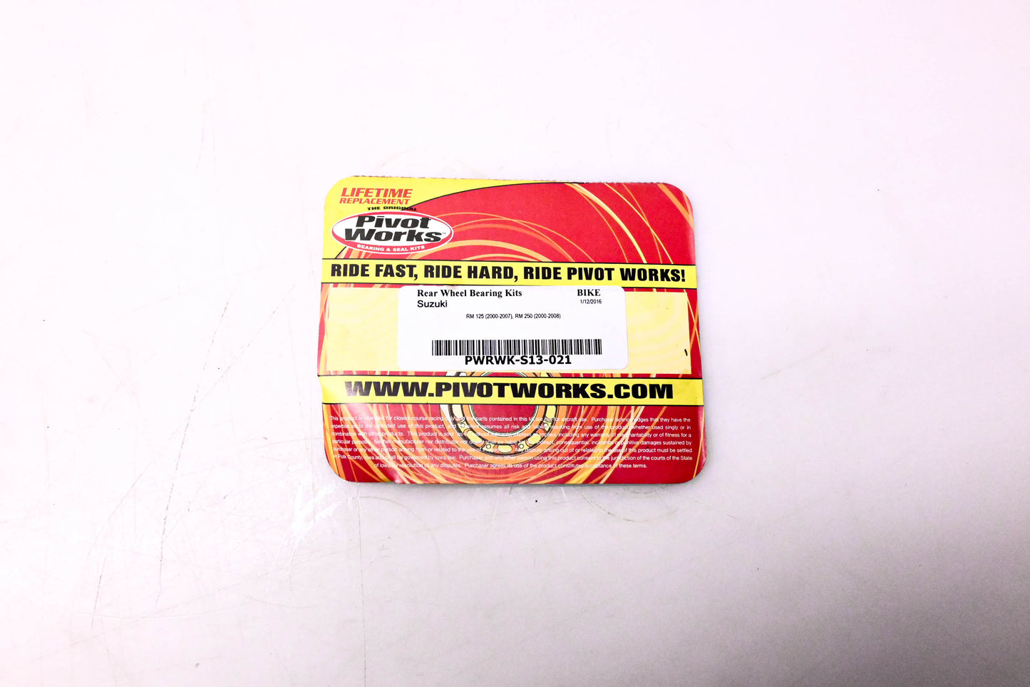 Pivot Works PWRWK-S13-021 Rear Wheel Bearing Kit NOS
