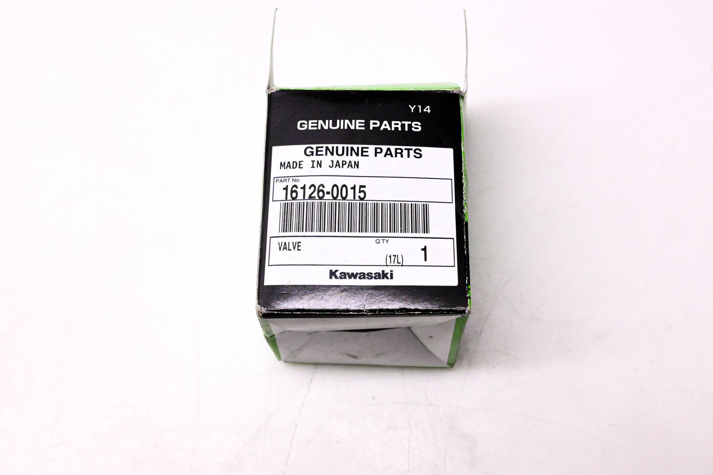 New OEM Kawasaki 16126-0015 Valve NOS