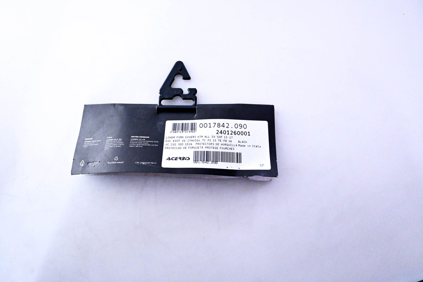 Acerbis 0017842.090, 2401260001 Lower Fork Cover Kit NOS