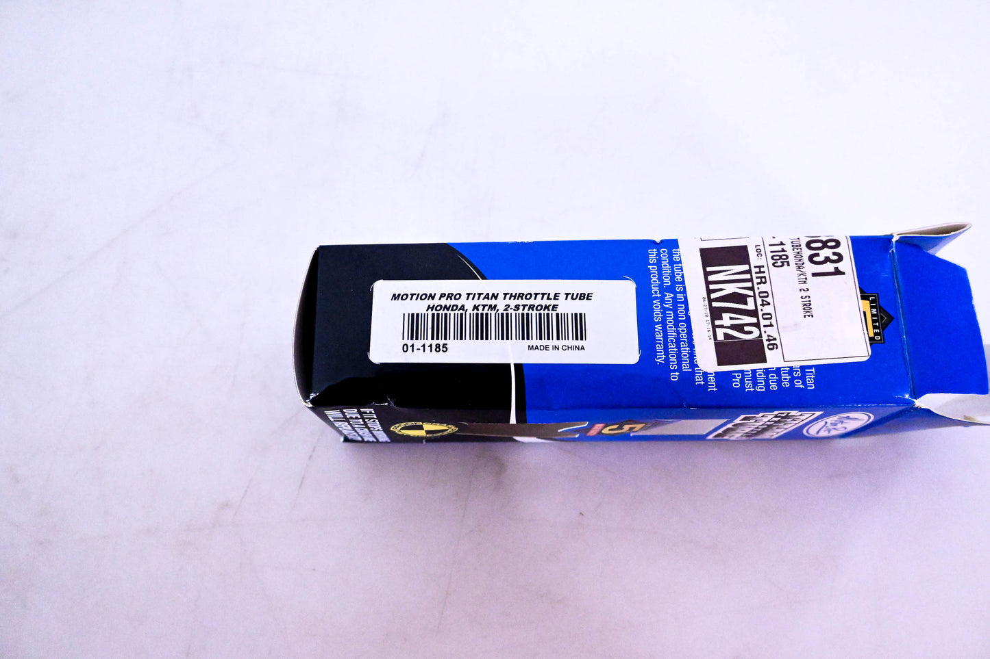 Motion Pro 01-1185, 220900, 143831 Titan Throttle Tube NOS