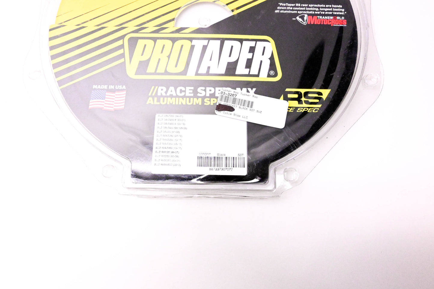 ProTaper 033207, 03-3207 Aluminum Sprocket NOS