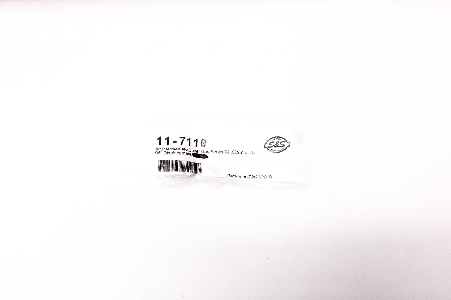 S&S 11-7110, DS-940295 Intermediate Jet .0295" NOS