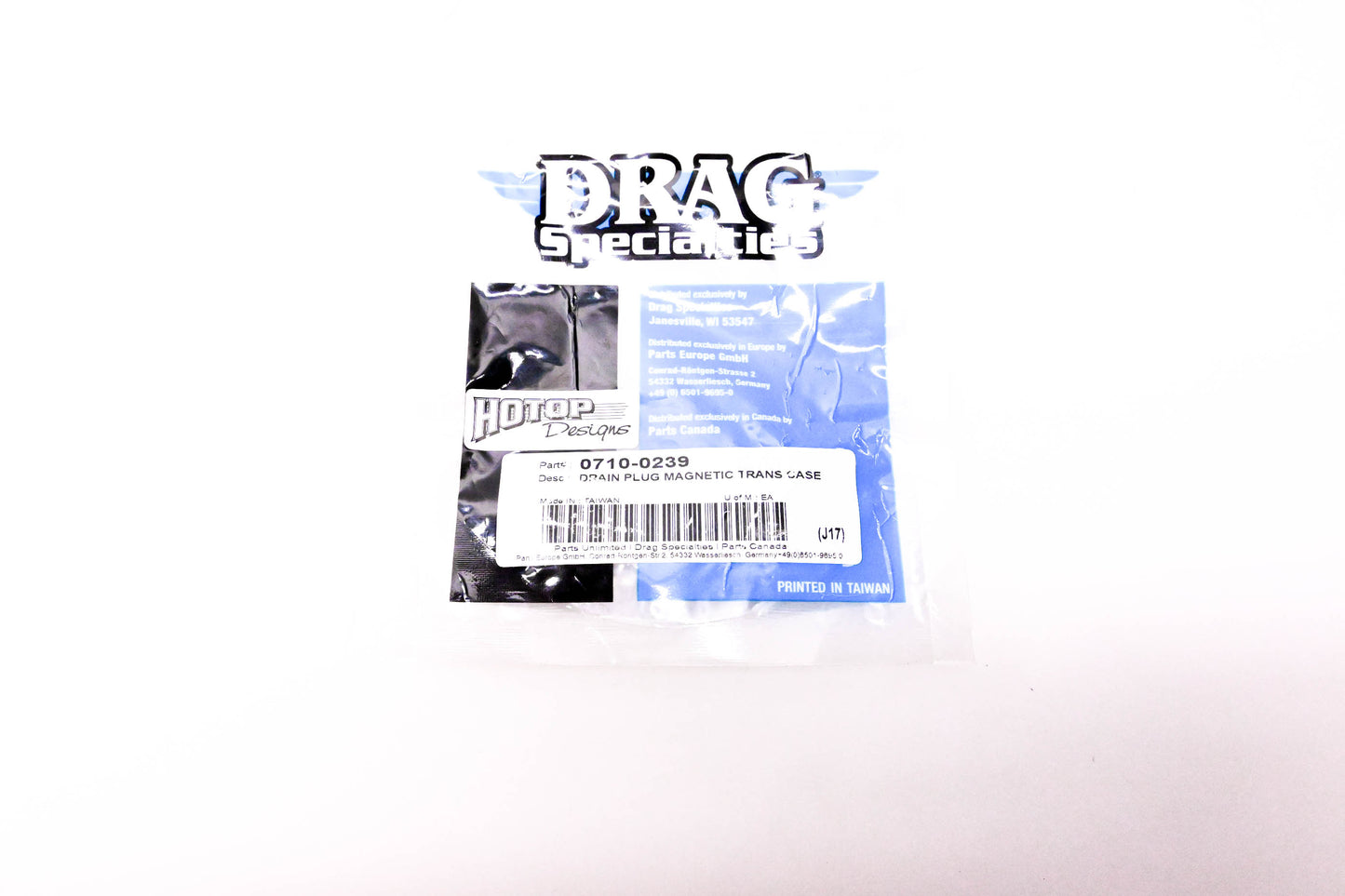 Drag Specialties 0710-0239 Magnetic Transmission Case Drain Plug NOS