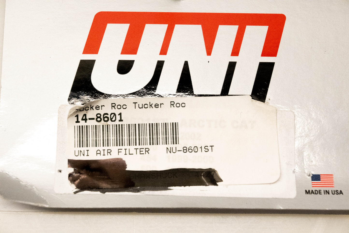 Uni NU-8601ST, 14-8601 Uni Air Filter NOS