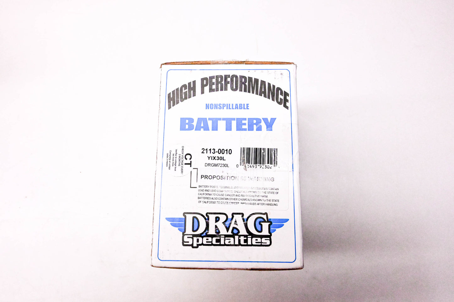 Drag Specialties 2113-0010, YIX30L, DRGM7230L Battery NOS