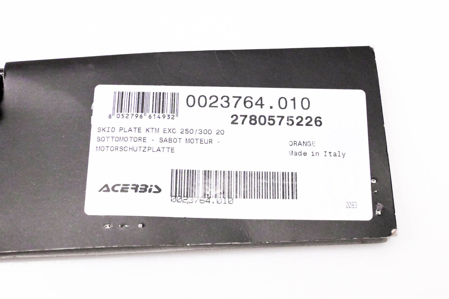 Acerbis 2780575226, 0023764.010 KTM Skid Plate NOS