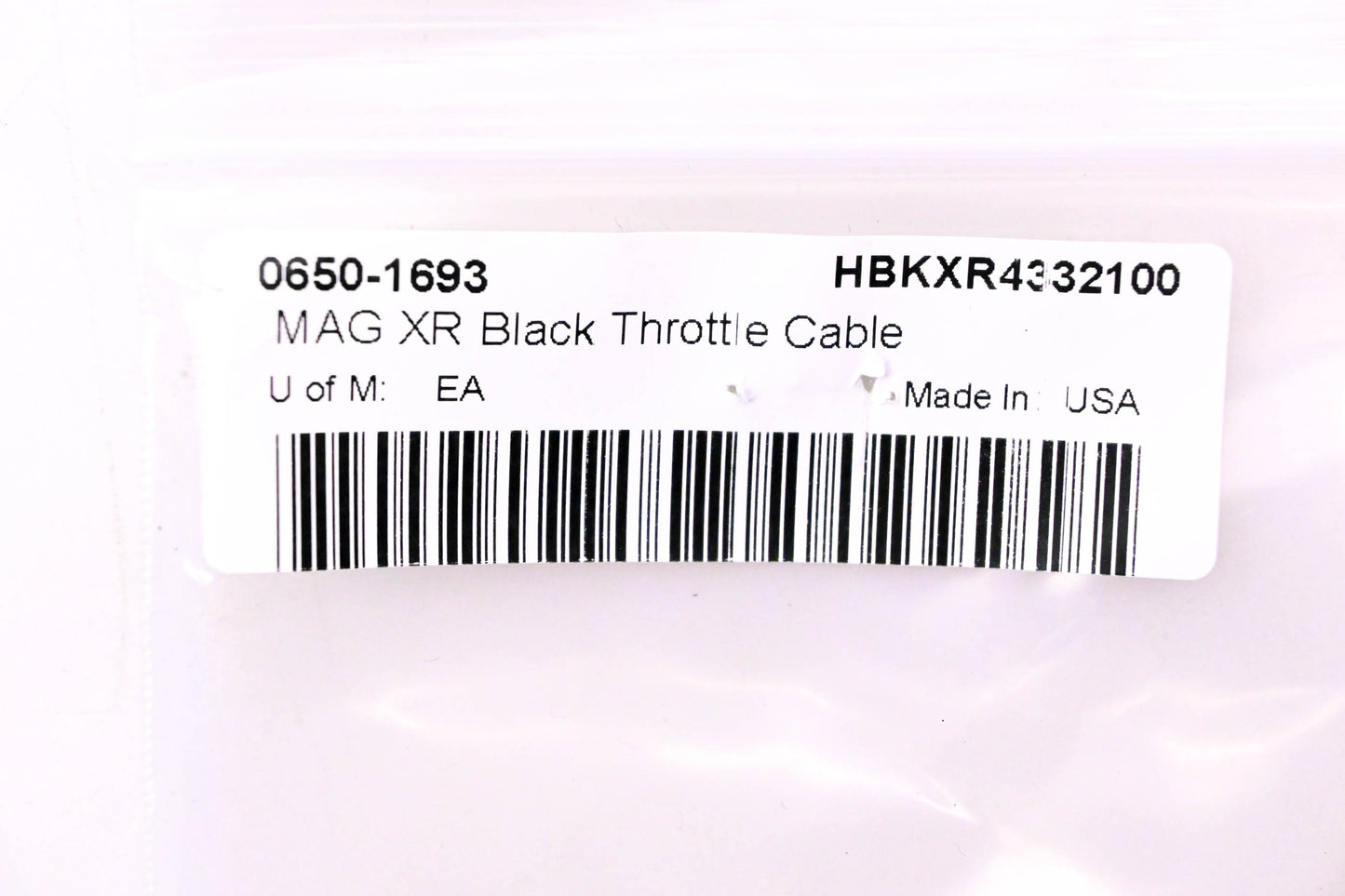 Magnum HBXR4332100, 0650-1693 Throttle Cable Kit NOS