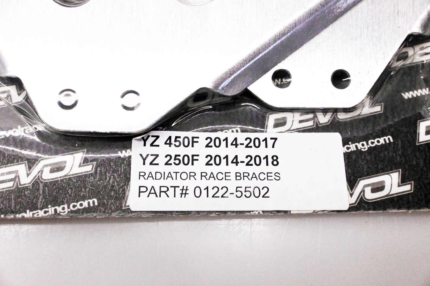 Devol 0122-5502, 1901-0562 Radiator Race Brace NOS
