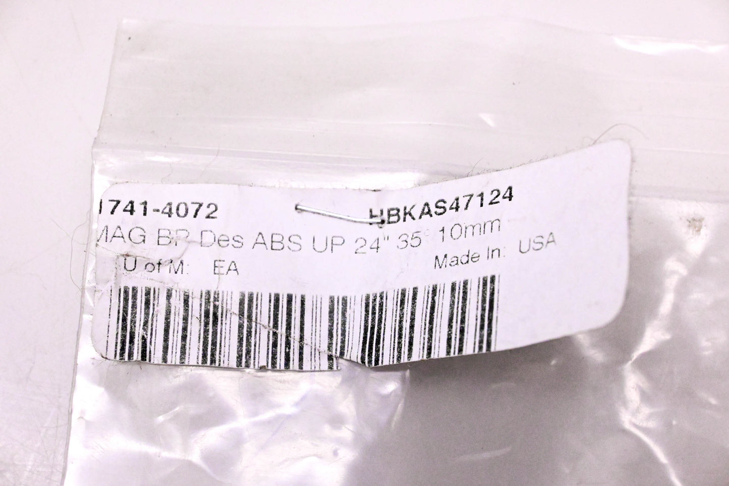 Magnum HBKAS47124, 1741-4072 Front Brake Line NOS