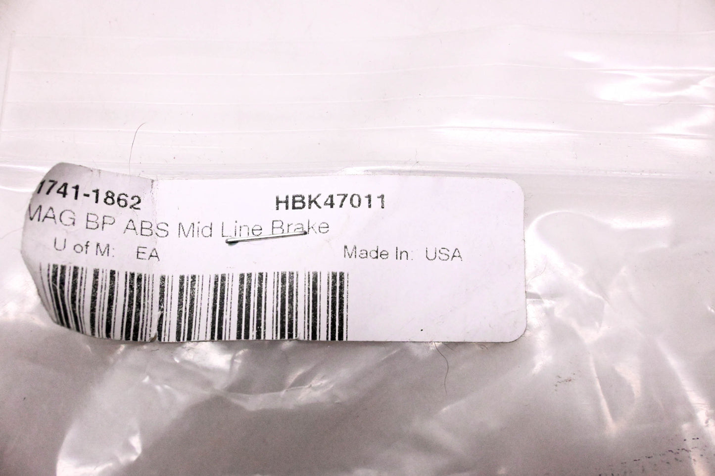 Magnum HBK47011, 1741-1862 Mid Brake Line NOS