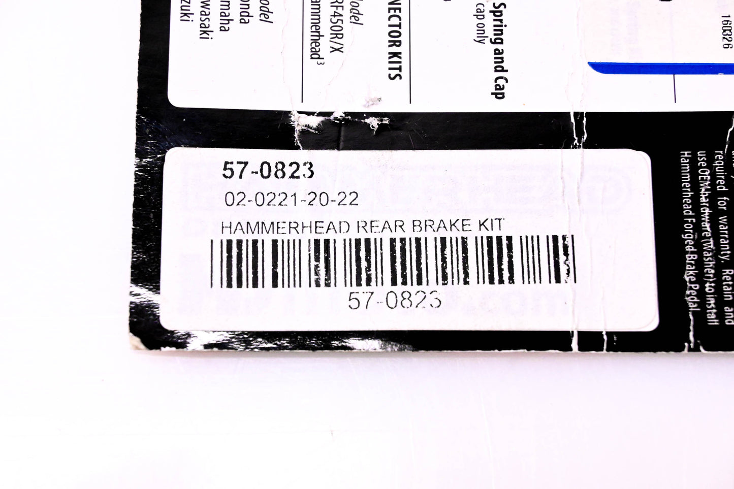 HammerHead Designs Inc. 57-0823, 02-0221-20-22 Rear Brake Kit NOS