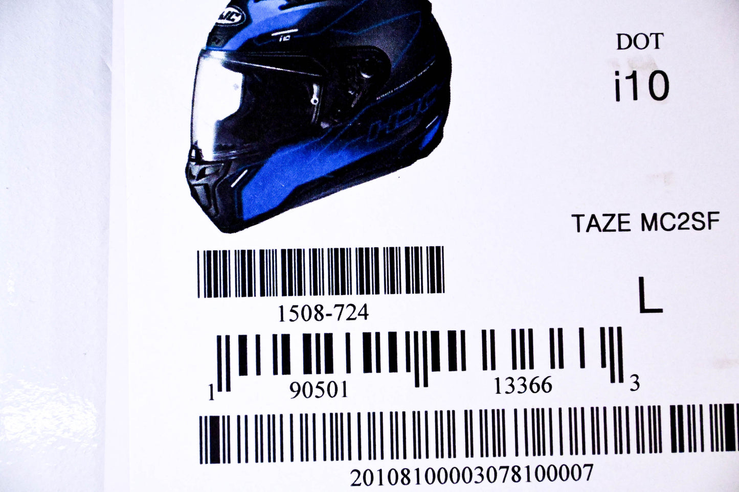 HJC Helmets 1508-724 i10 Helmet L NOS