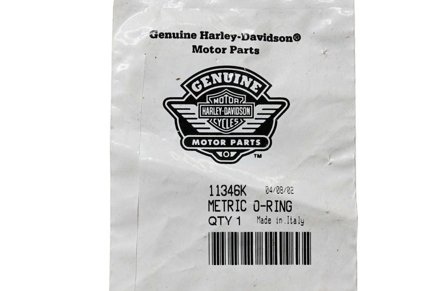 New OEM Harley-Davidson 11346K Metric O Ring NOS