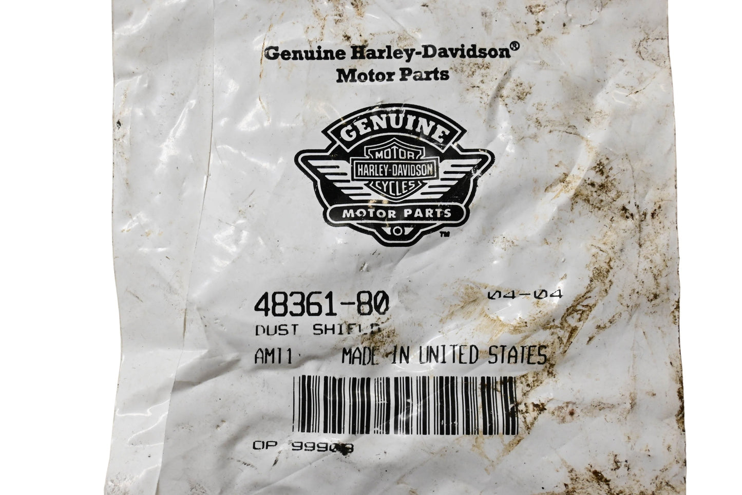 New OEM Harley-Davidson 48361-80 Dust Shield NOS