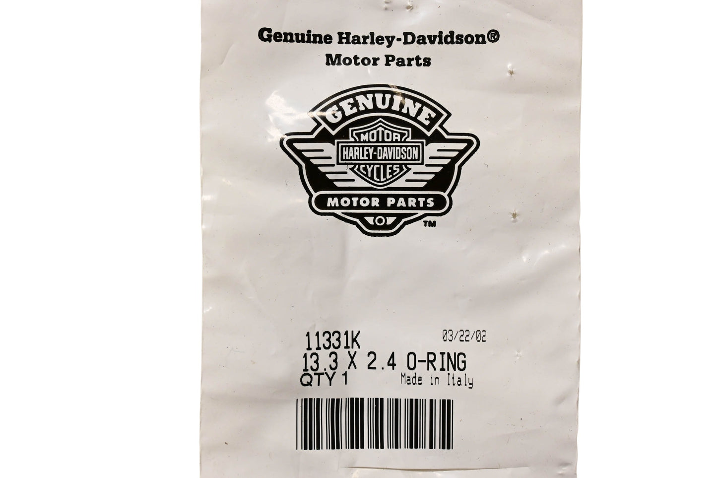 New OEM Harley-Davidson 11331K Metric O Ring NOS