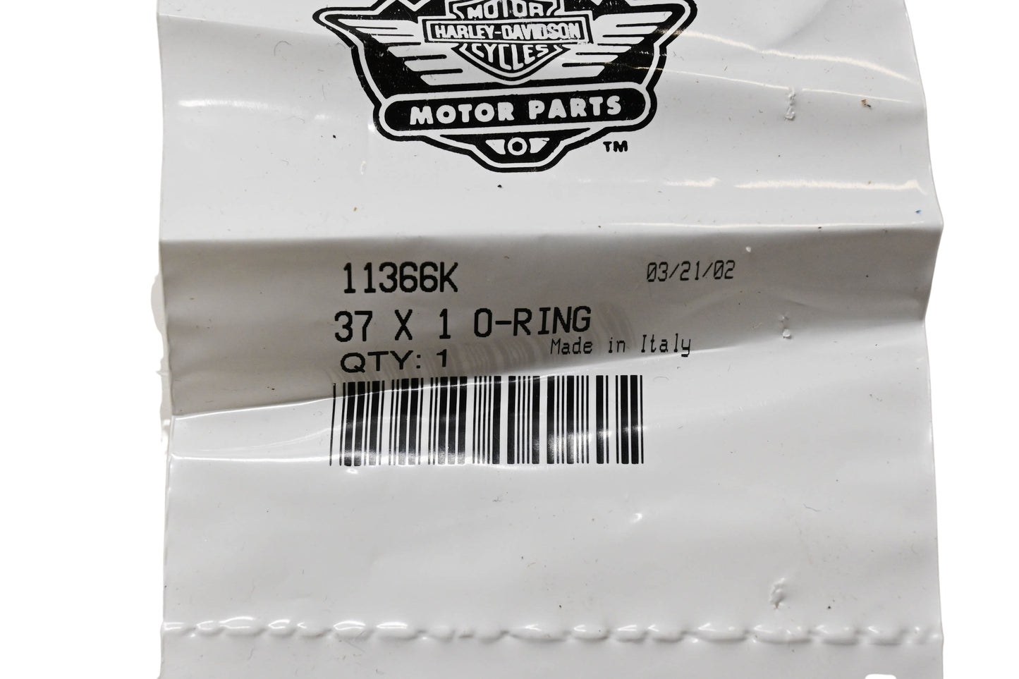 New OEM Harley-Davidson 11366K O Ring NOS