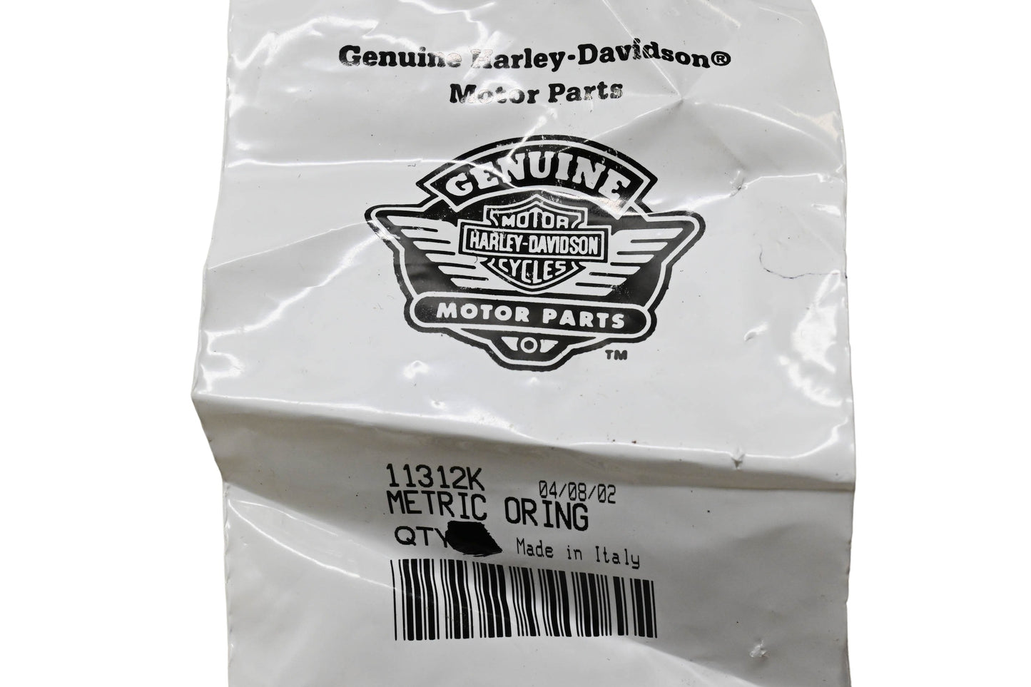 New OEM Harley-Davidson 11312K Metric O Rings Qty 2 NOS