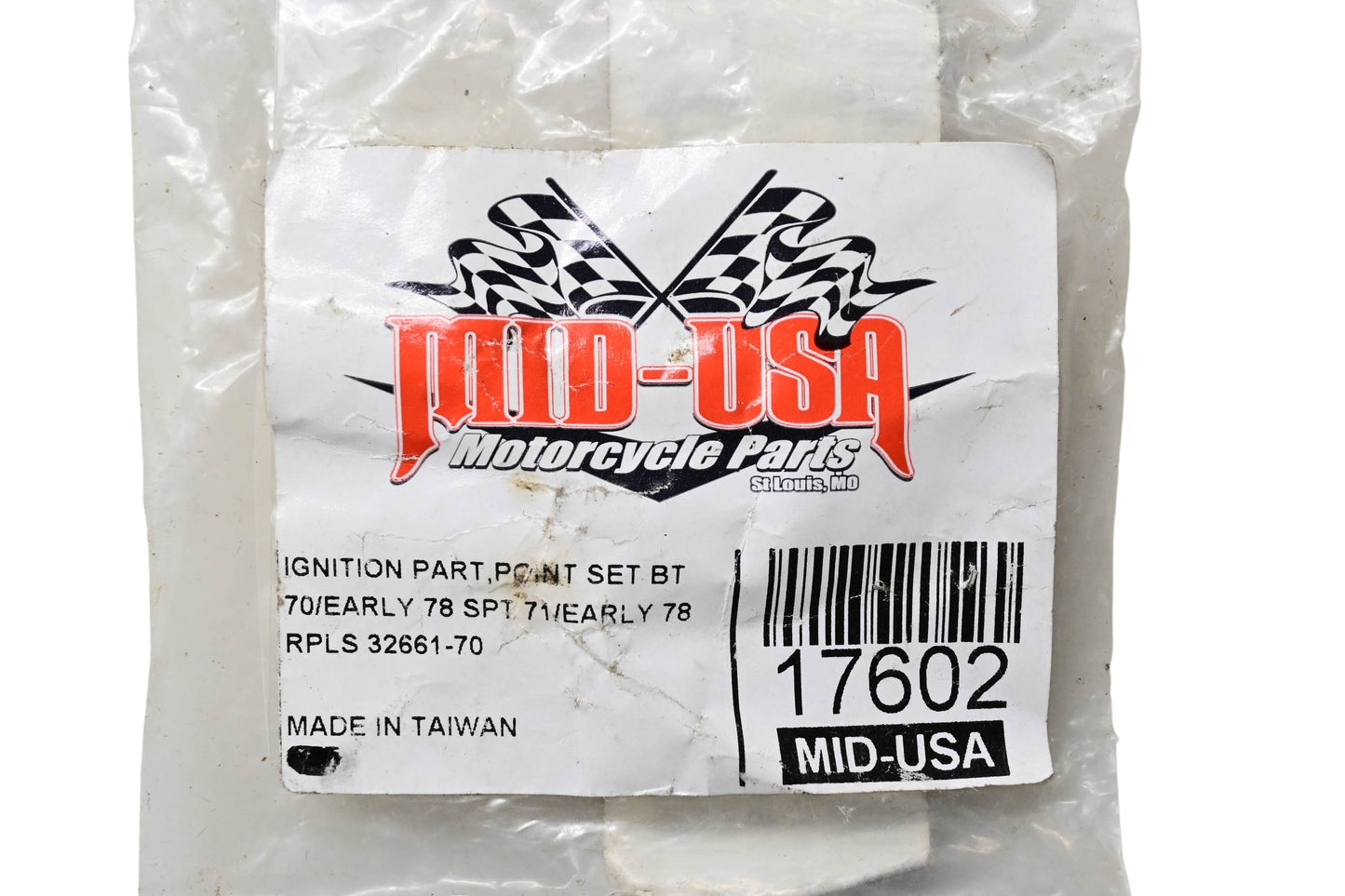 Mid-USA Motorcycle Parts 32661-70 Contact Point Kit NOS