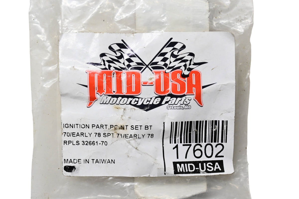 Mid-USA Motorcycle Parts 32661-70 Contact Point Kit NOS