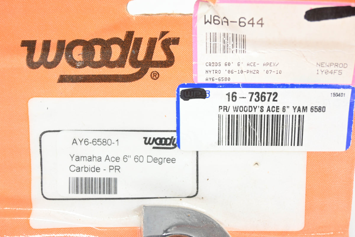 Woody's AY6-6580-1, 16-73672, W6A-644 Wear Bar Runner Kit NOS