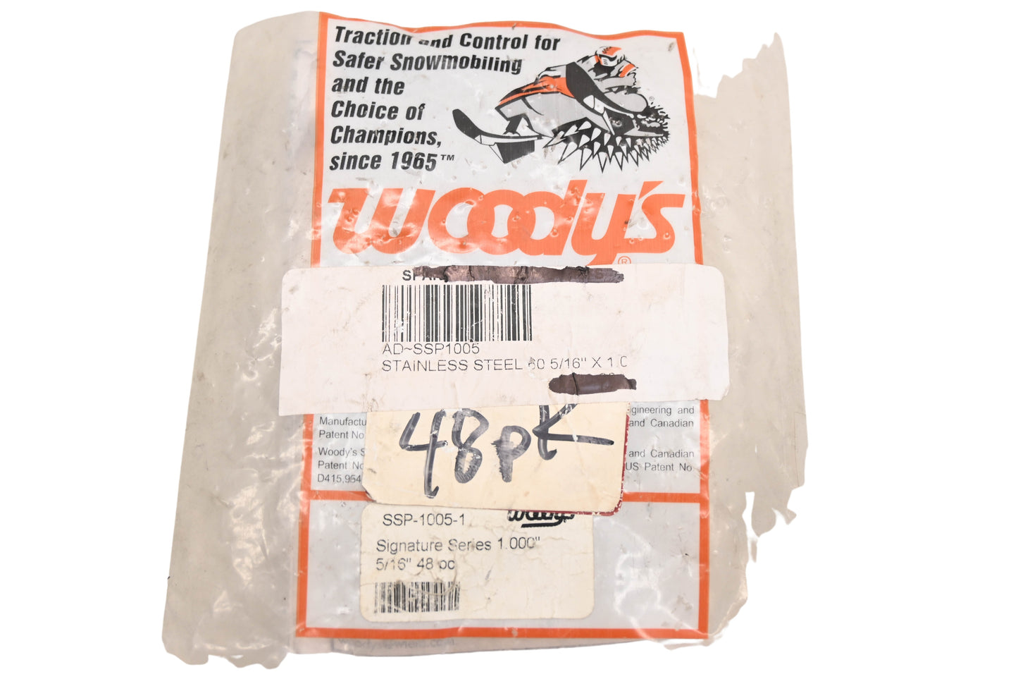 Woody's AD-SSP-1005-1 Signature Series 1.00" 5/16" Stud & Nut Kit NOS