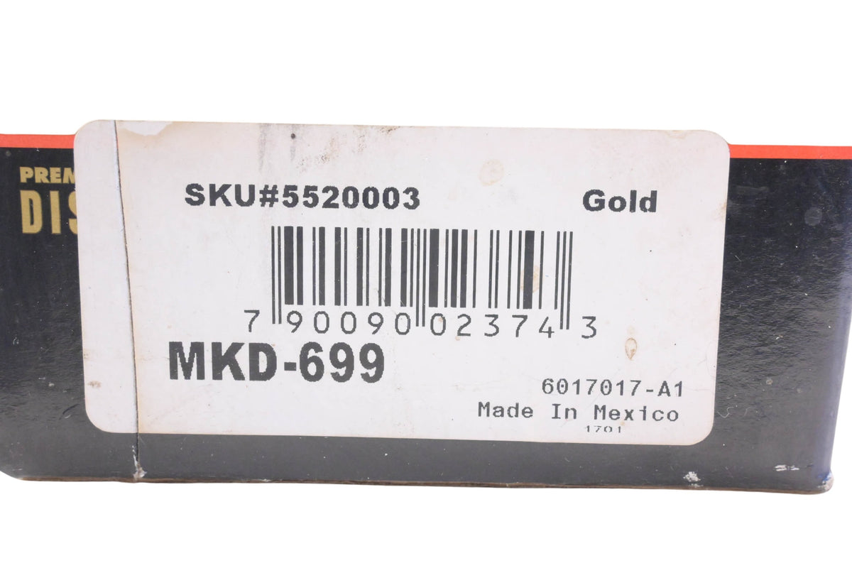 Wearever MKD-699, FA-4001-EE, 7265283/00116 Brake Pad Kits NOS