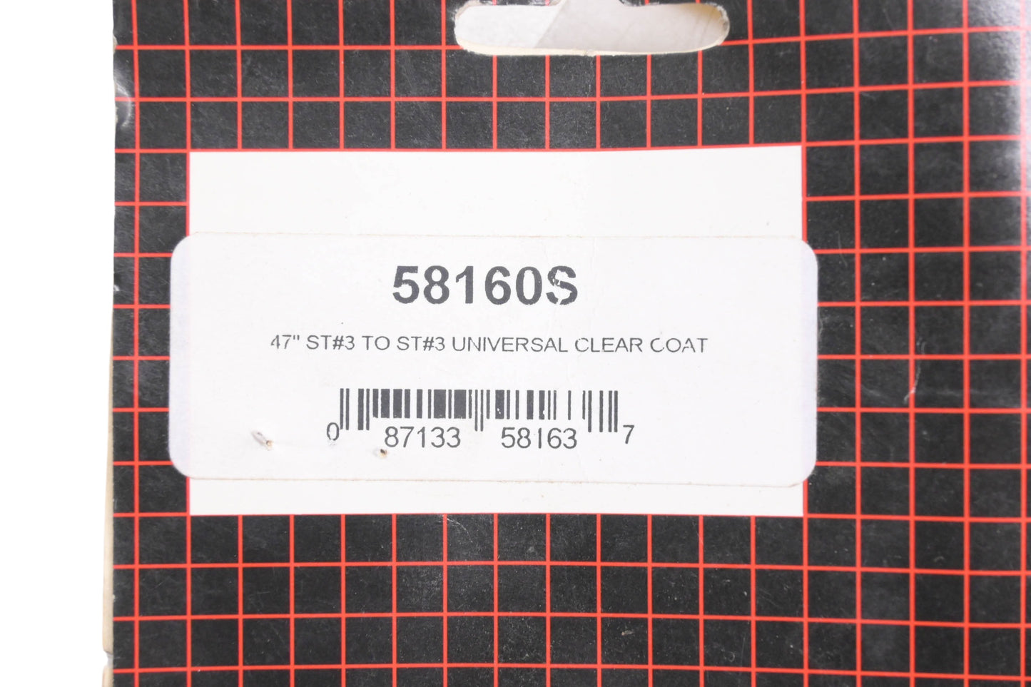 Russell 58160S, 131365 47'' Chrome Brake Line NOS
