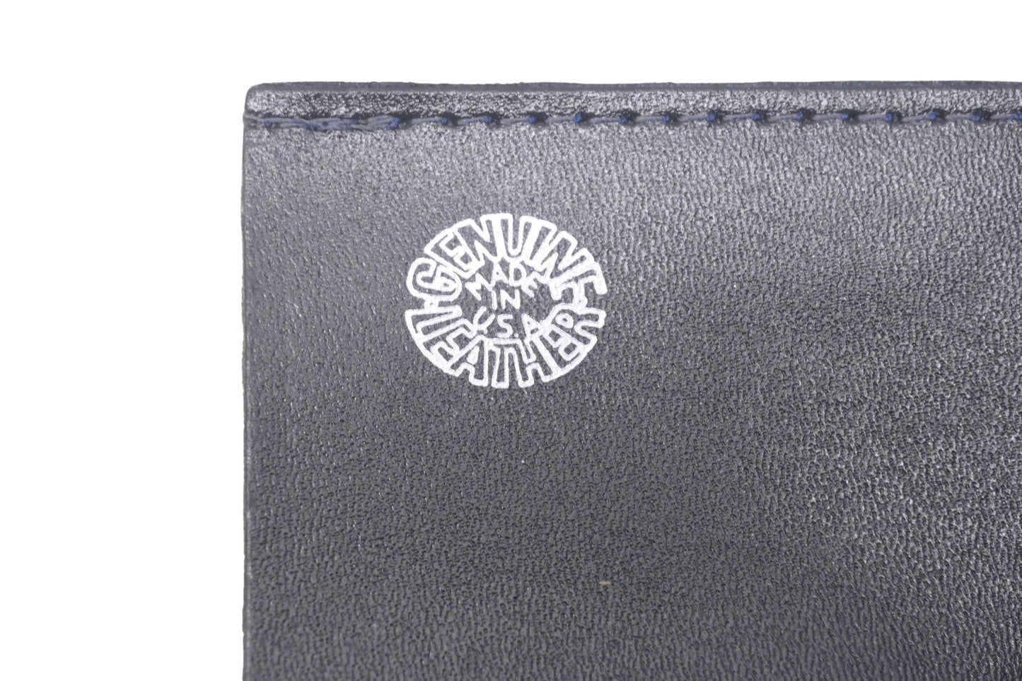 Mustang IM007-12 Engine "Live 2 Ride" Leather Wallet NOS