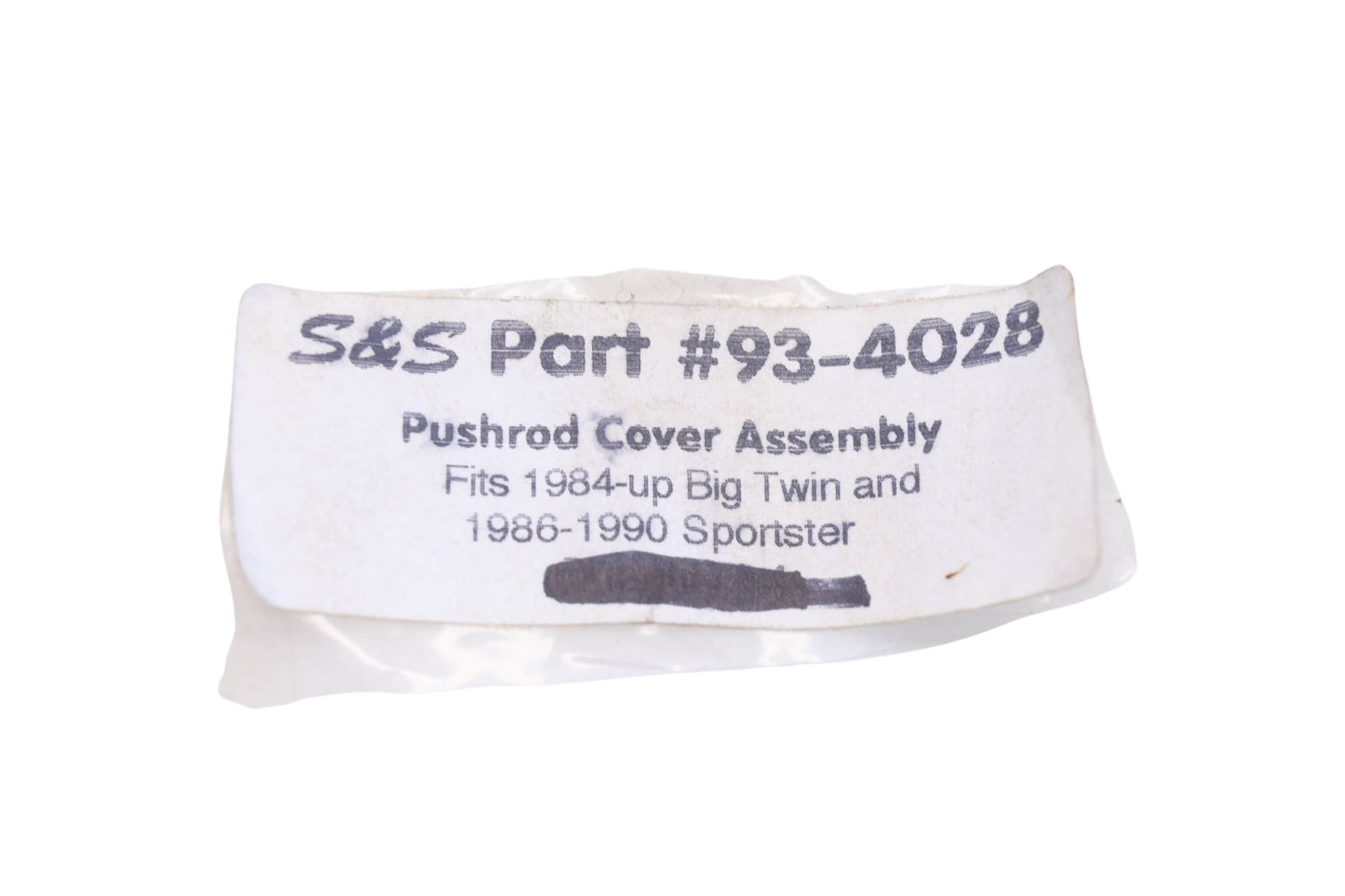 S&S 93-4028 Chrome Pushrod Cover Kit NOS