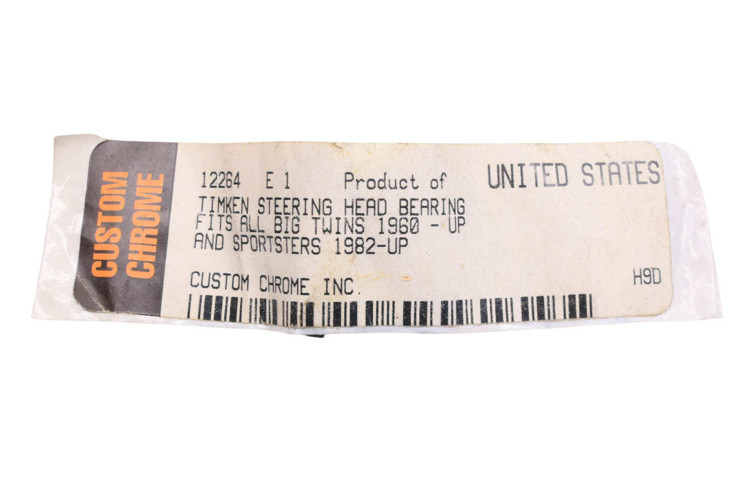 Timken 12264, 12-264 Steering Head Bearing NOS