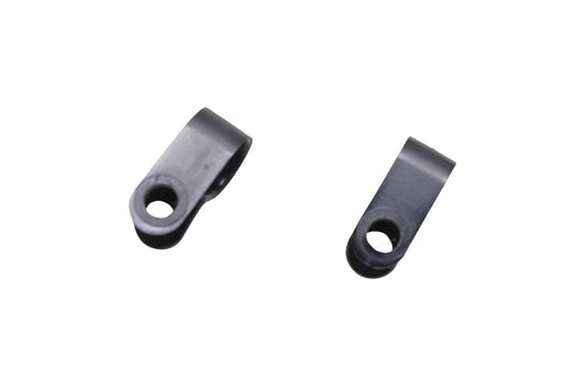 Custom Chrome 13-210, 13210 3/8'' Universal Black Clips Qty 2 NOS